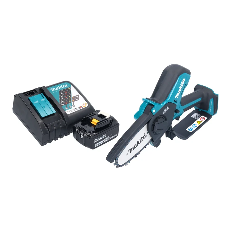 Makita DUC 101 RG01 Akku Astsäge 18 V 10 cm Brushless + 1x Akku 6,0 Ah + Ladegerät
