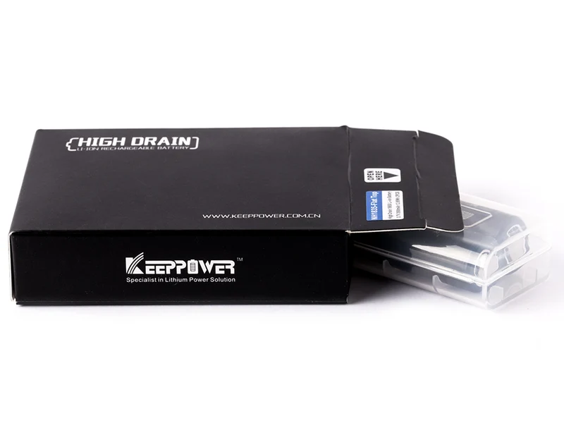 Keeppower IMR18650 3120mAh 3,6V - 3,7V (US18650VTC6) Li-Ion Akku