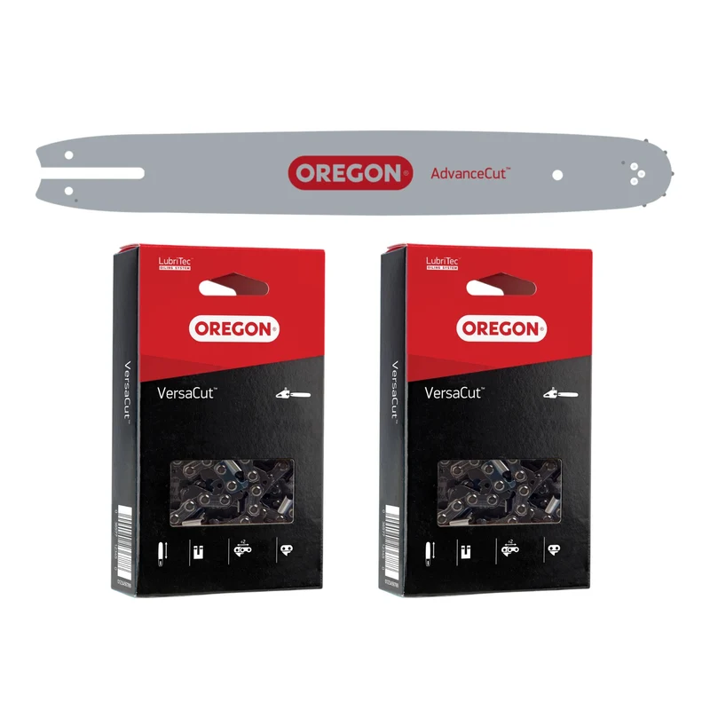 Oregon VersaCut Kombo Führungsschiene + 2x Sägekette 35 cm 3/8" LP 1,3 mm 50 TG ( 559166 )