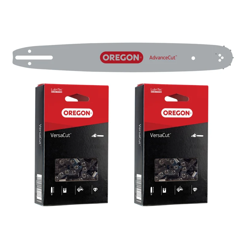 Oregon VersaCut Kombo Führungsschiene + 2x Sägekette 40 cm 3/8" LP 1,3mm 56 TG ( 561660 )