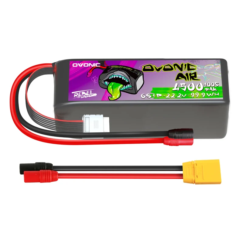 Ovonic Rebel 2.0 6S 4500mAh 100C 22,2V XT90- und AS150