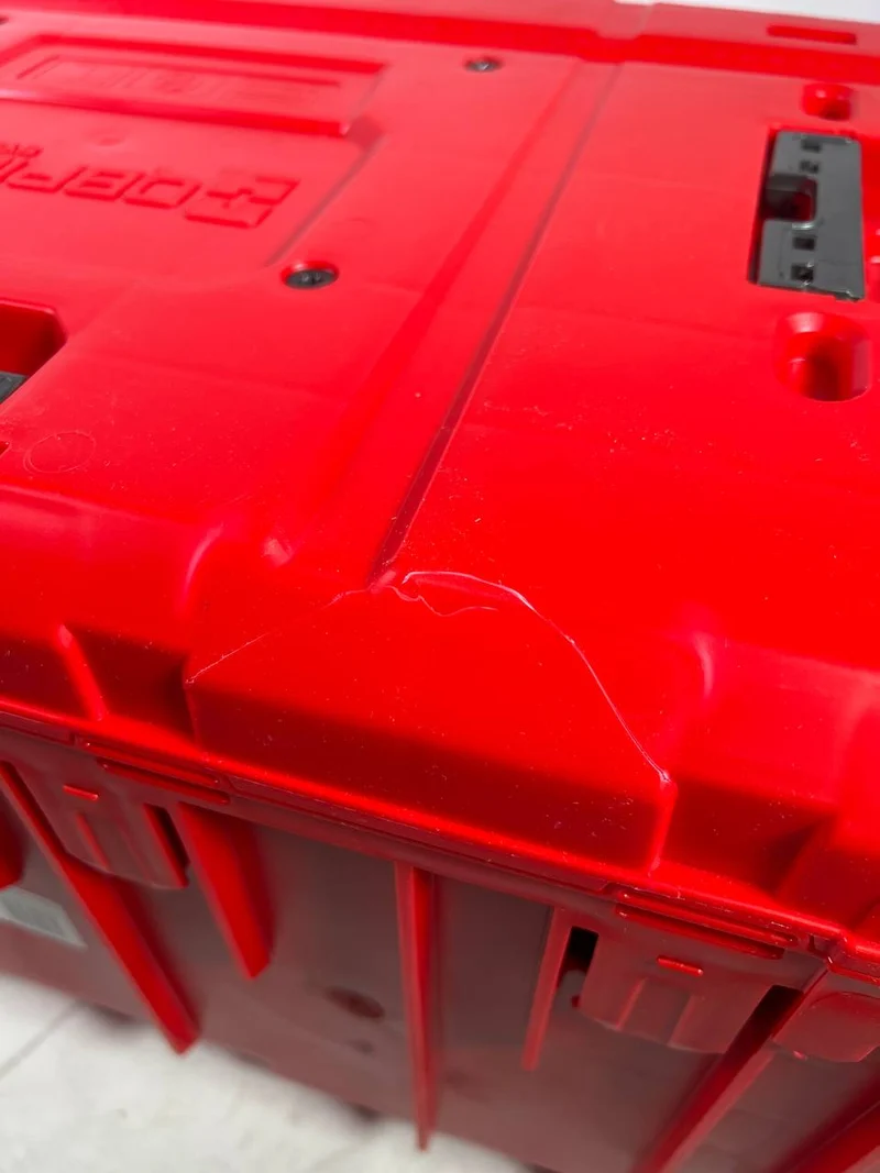 Qbrick System ONE Drawer 2 Toolbox 2.0 RED Ultra HD Custom - Beschädigt