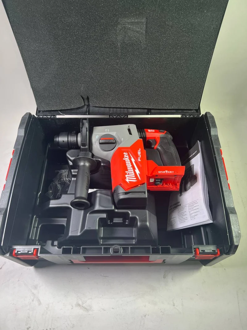 Milwaukee M18 ONEFHX-0X Akku Kombihammer 18V 2,5 J SDS-Plus + HD-Box - Beschädigt