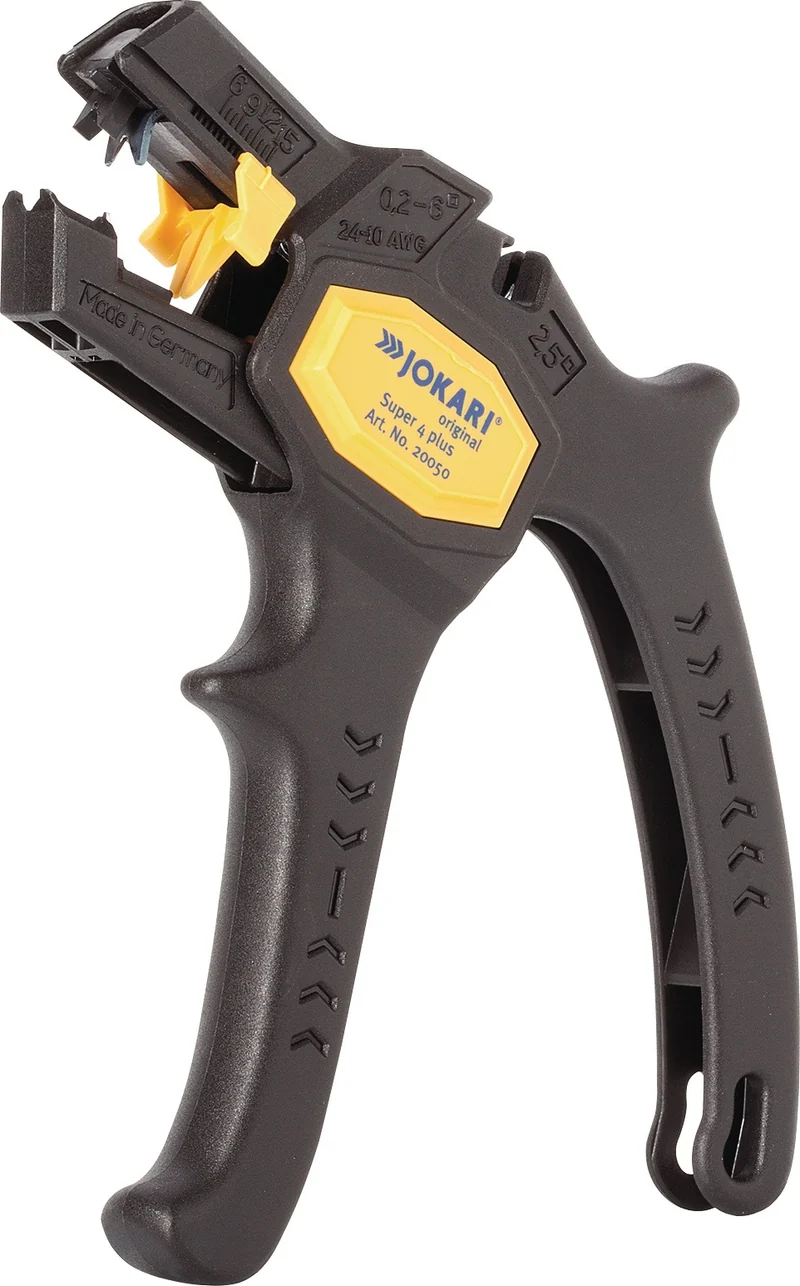 JOKARI Automatikabisolierzange Super 4 Plus 165 mm für 0,2–6 mm² – ohne Einstellung