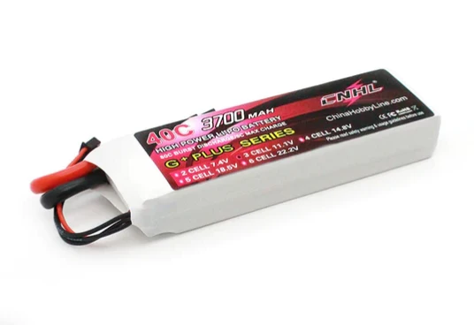 CNHL 3S LiPo Akku 3700mAh 11,1V 3S 40C Lipo Akku mit XT60 Stecker