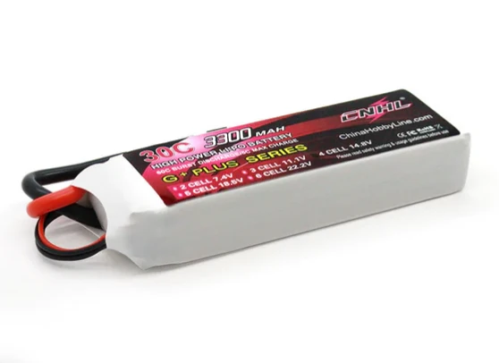CNHL 3300mAh 14,8V 4S 30C Lipo Akku mit XT60 Stecker