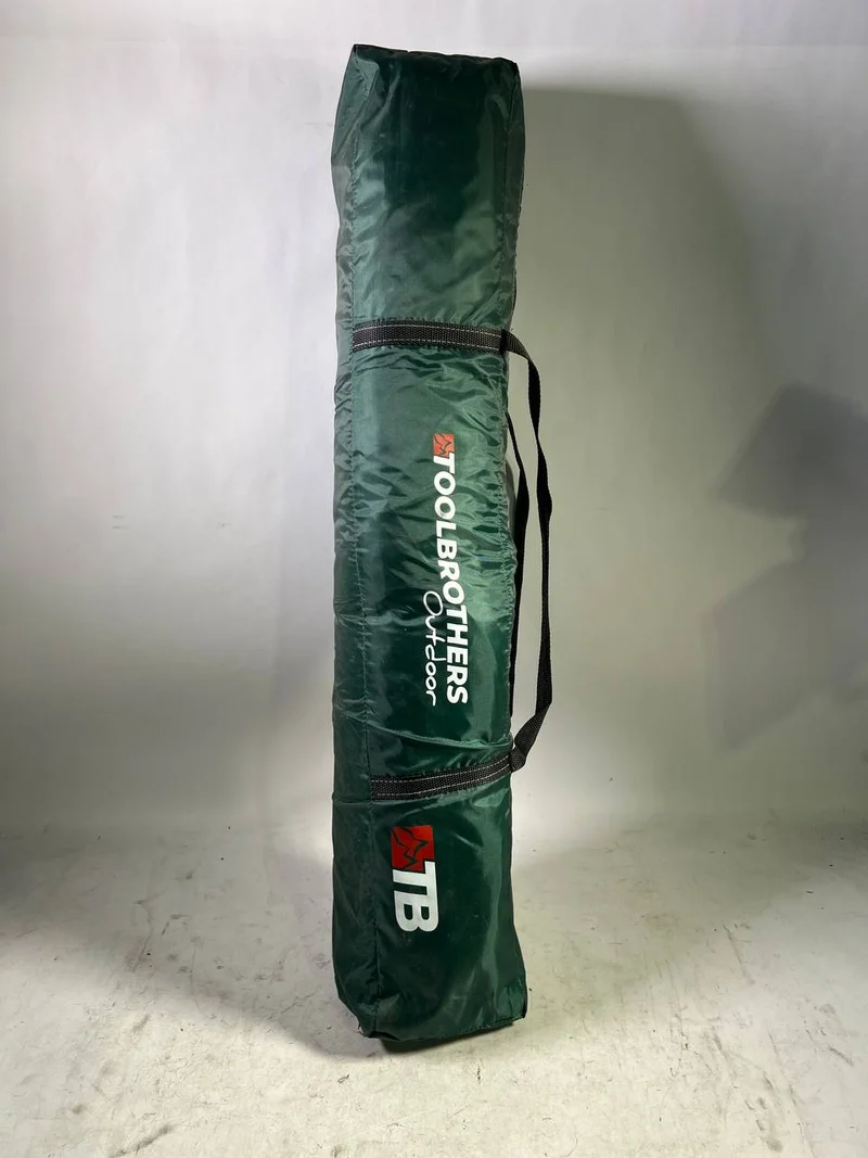 Toolbrothers Outdoort Camping-Set Zelt für 2-4 Personen Hydraulikzelt Pop-Up zelt + Campingausrüstung - Neuwertig