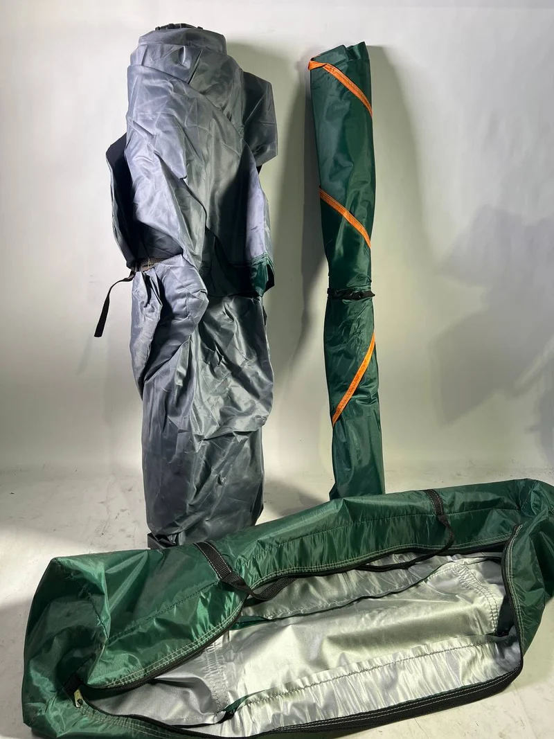 Toolbrothers Outdoort Camping-Set Zelt für 2-4 Personen Hydraulikzelt Pop-Up zelt + Campingausrüstung - Neuwertig