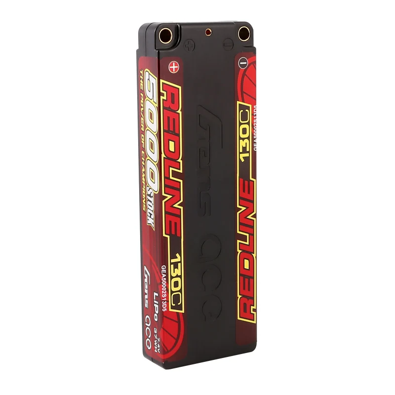 Gens Ace Redline Series 2S 5000mAh 7,4V 130C 2S1P Hardcase HV Lipo-Akku