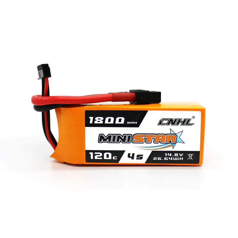CNHL MiniStar Lipo 1800mAh 14,8V 4S 120C XT60-Stecker