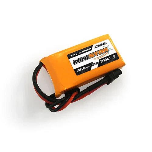 CNHL MiniStar 2S 350mAh 7,4V 70C XT30U Lipo Akku (3 Stück)
