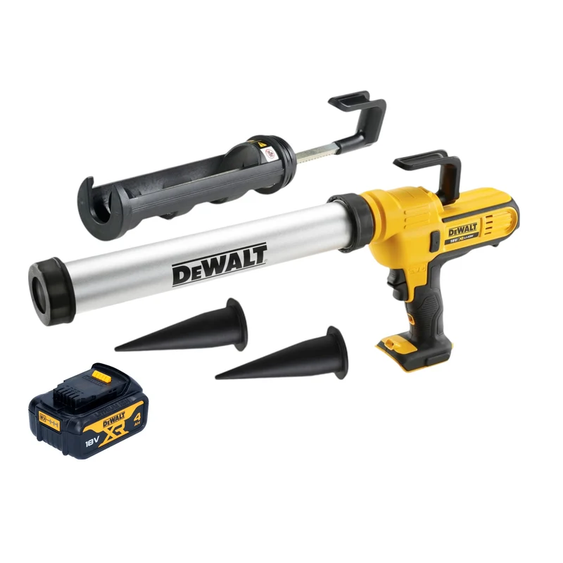 DeWalt DCE 581 NK Akku Kartuschenpistole 18 V 310 ml + 1x Akku 4,0 Ah + Koffer - ohne Ladegerät