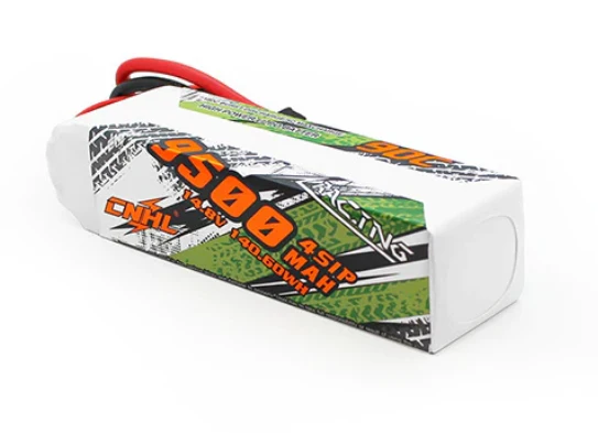 CNHL Racing Series 9500mAh 14,8V 4S 90C Lipo-Akku mit QS8-Stecker