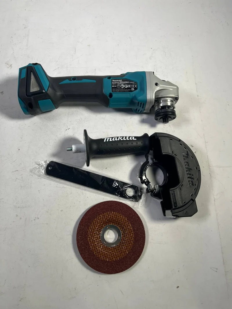 Makita DGA 504 Z Akku Winkelschleifer 18V 125mm Brushless Solo - Leicht Gebraucht