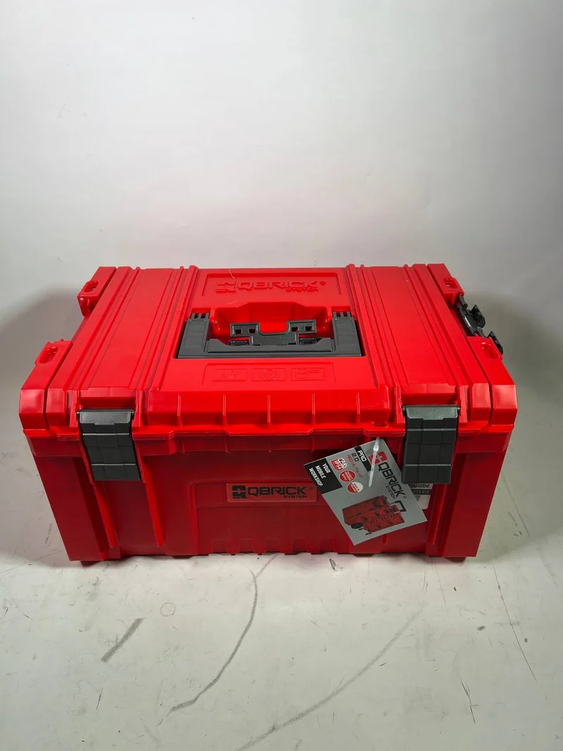 Qbrick System PRO Toolbox 2.0 RED ULTRA HD Custom Werkzeugkoffer - Beschädigt