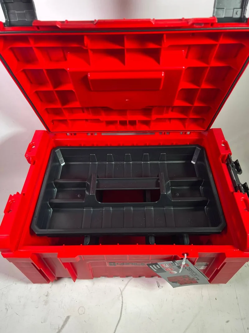 Qbrick System PRO Toolbox 2.0 RED ULTRA HD Custom Werkzeugkoffer - Beschädigt