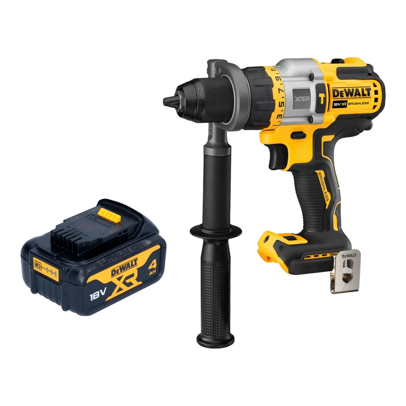 DeWalt DCD 999 N Akku Schlagbohrschrauber 18 V 95 Nm Brushless + 1x Akku 4,0 Ah - ohne Ladegerät