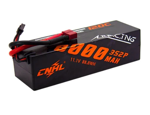 CNHL Racing Series 3S 8000mAh 11,1V 120C Hardcase T/Dean Lipo Akku
