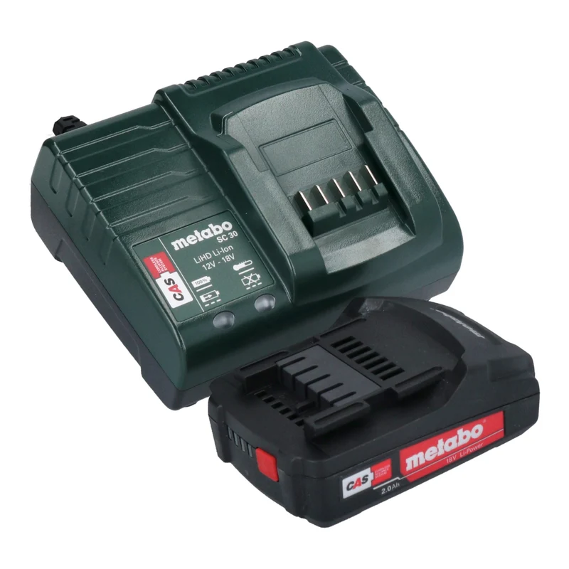 Metabo BS 18 LT BL Q Akku Bohrschrauber 18 V 75 Nm Brushless + 1x Akku 2,0 Ah + Ladegerät