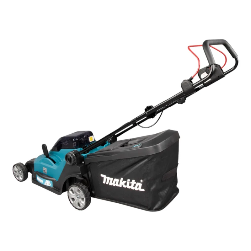 Makita DLM 432 Z Akku Rasenmäher 36 V ( 2x 18 V ) 43 cm + Mulchkeil - ohne Akku, ohne Ladegerät