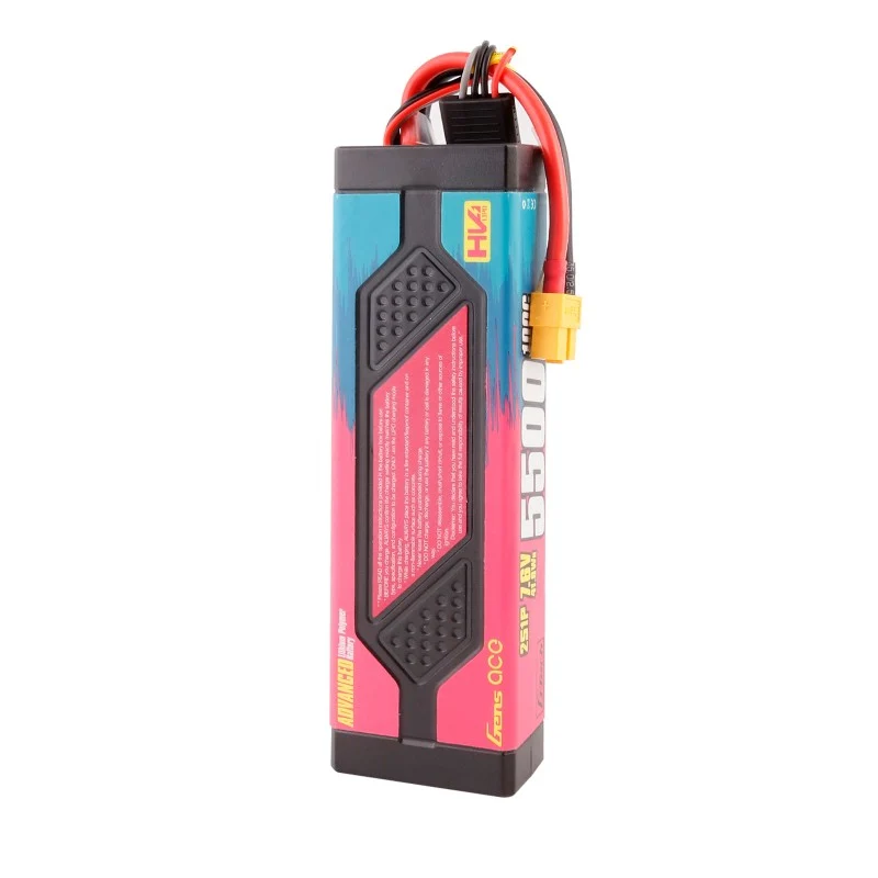 Gens Ace Advanced 5500mAh 7,6V 100C 2S1P HardCase Lipo Akku XT60
