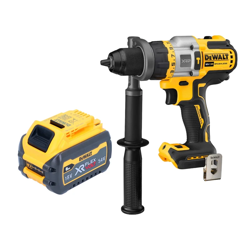 DeWalt DCD 999 N Akku Schlagbohrschrauber 18 V 95 Nm Brushless + 1x Akku 6,0 Ah - ohne Ladegerät
