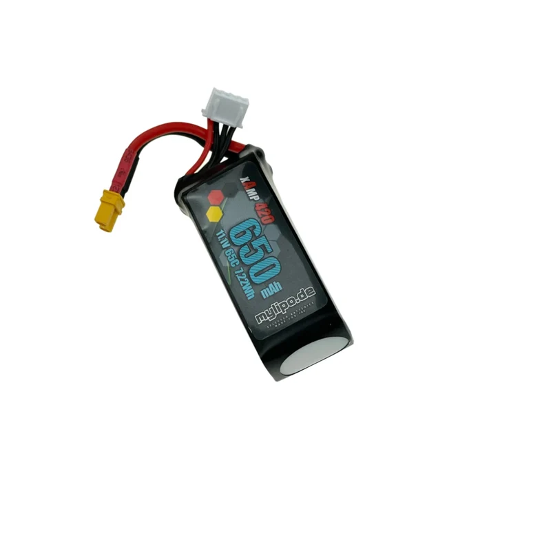 Mylipo Lipo Akku 650mAh 11,1V 3S 65C/130C XT30 Logo200/OMP-M2