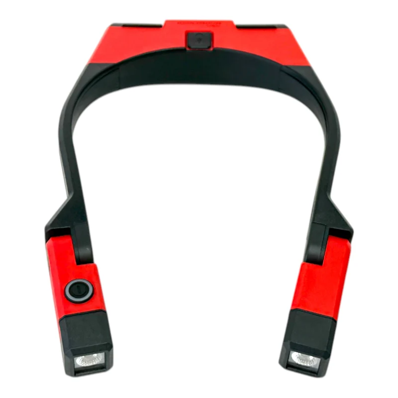Milwaukee L4NL400-301 Akku Nackenleuchte IP 50 400 Lumen USB ( 4933479898 ) + 1x Akku 3,0 Ah + USB Kabel