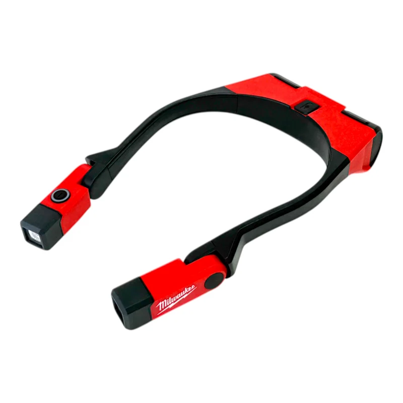Milwaukee L4NL400-301 Akku Nackenleuchte IP 50 400 Lumen USB ( 4933479898 ) + 1x Akku 3,0 Ah + USB Kabel