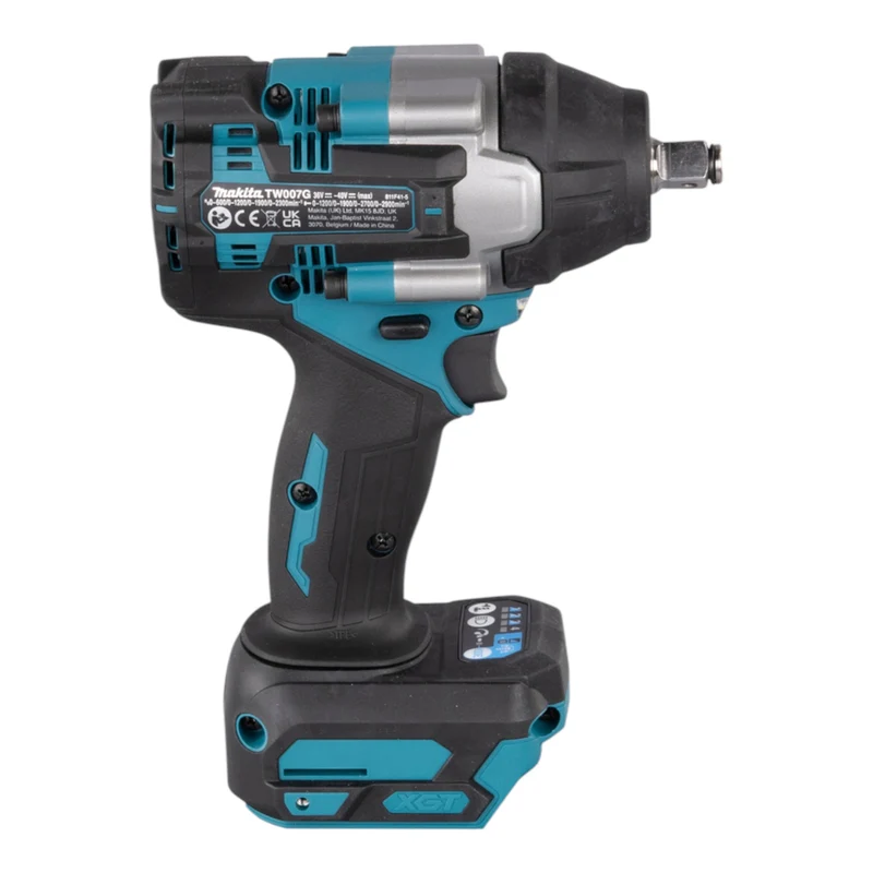 Makita TW 007 GD201 Akku Schlagschrauber 40 V max. 760 Nm 1/2'' Brushless + 2x Akku 2,5 Ah + Ladegerät