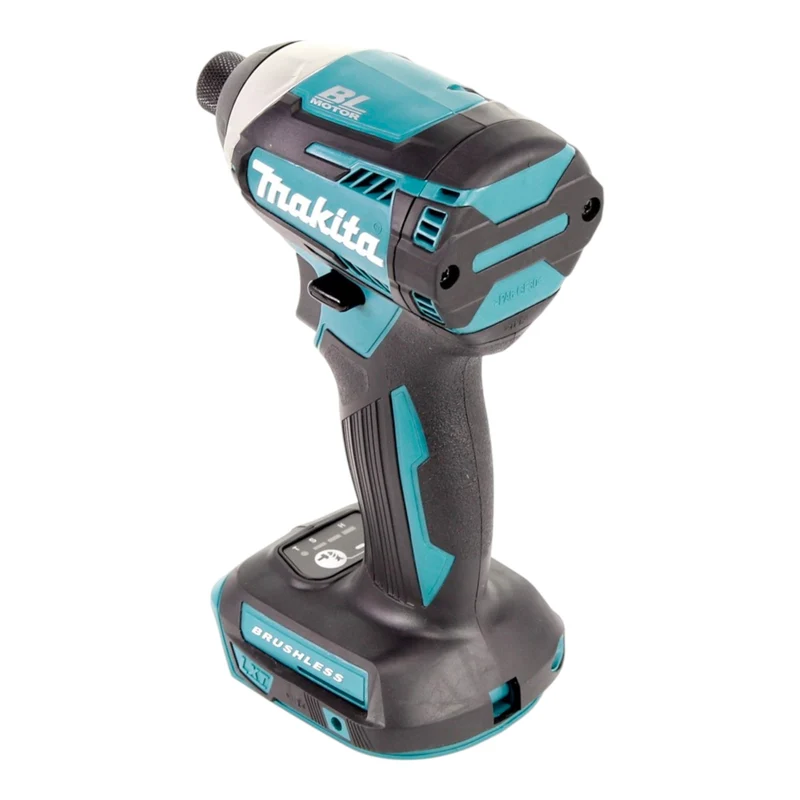 Makita DTD 154 RF Akku Schlagschrauber 18 V 175 Nm 1/4" Brushless + 2x Akku 3,0 Ah + Ladegerät