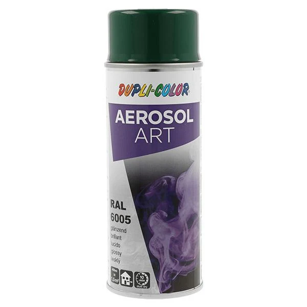 DUPLI-COLOR Buntlackspray AEROSOL Art moosgrün glänzend 6 Stück ( 4000363053 )