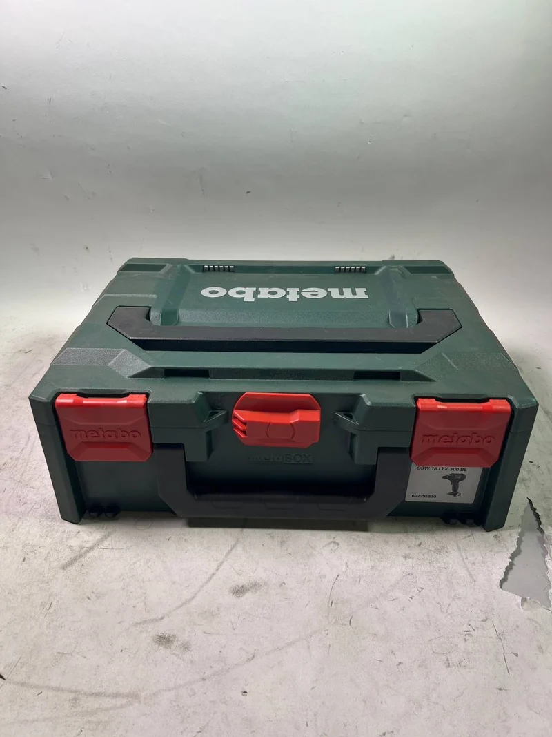 metaBOX für Metabo SSW 18 LTX 300 BL Akku Schlagschrauber - Neuwertig