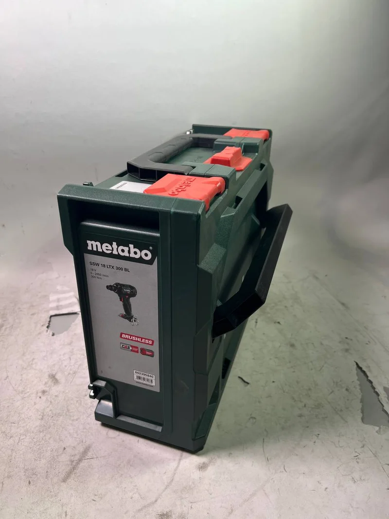 metaBOX für Metabo SSW 18 LTX 300 BL Akku Schlagschrauber - Neuwertig