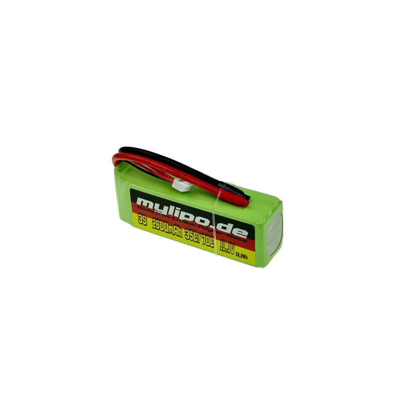 Mylipo Lipo Akku 2600mAh 11,1V 3S 35C/70C kompakt