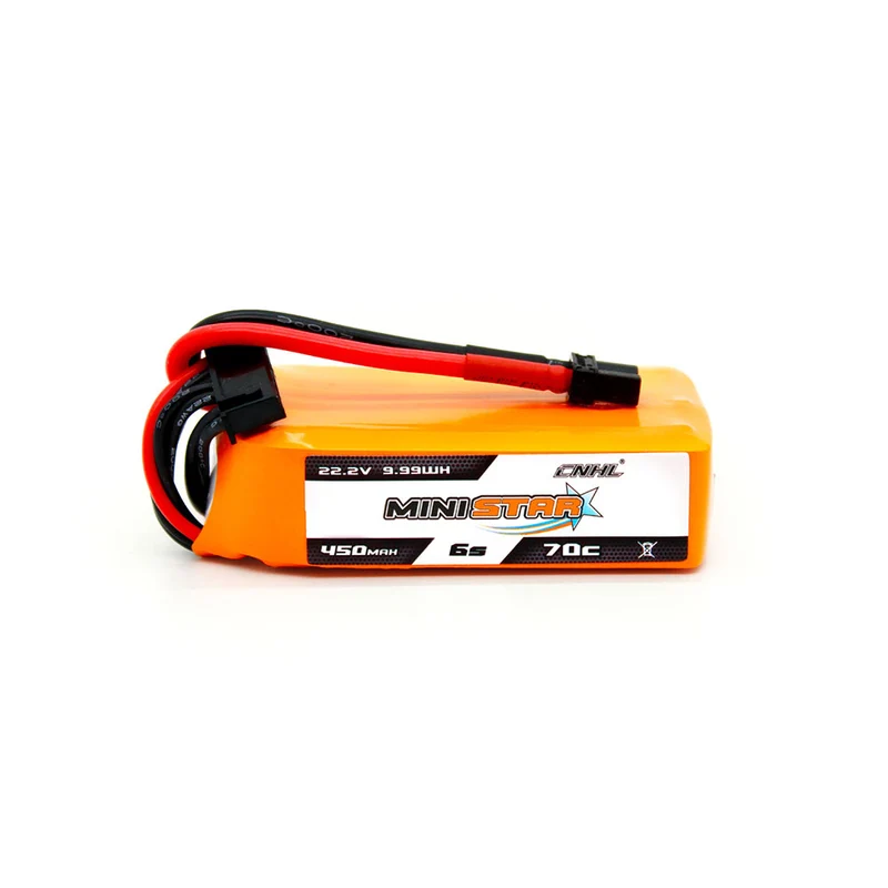 CNHL MiniStar 6S 450mAh 22,2V 70C Lipo Akku mit XT30U