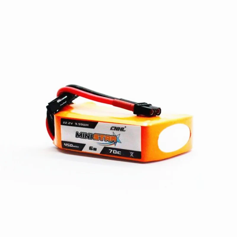CNHL MiniStar 6S 450mAh 22,2V 70C Lipo Akku mit XT30U