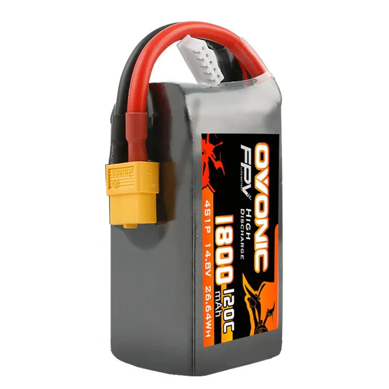 Ovonic 4S 1800mAh 120C 14,8V XT60 LiPo Akkupack