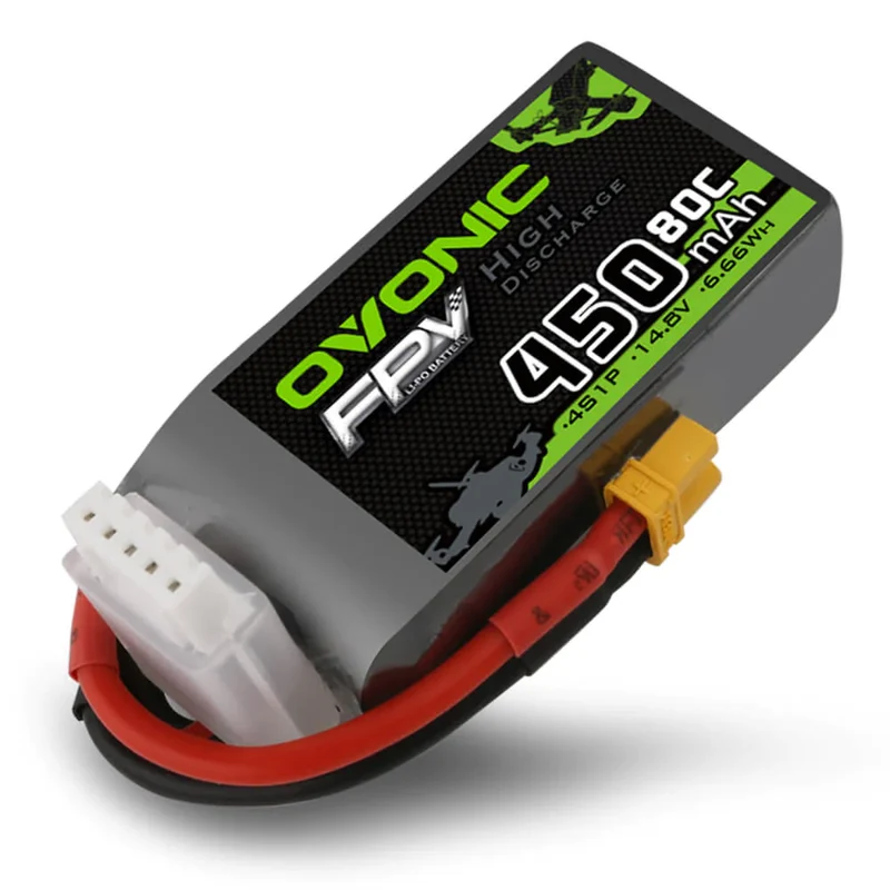 Ovonic 4S 450mAh 80C 14,8V XT30 Lipo Akku (4 St.)