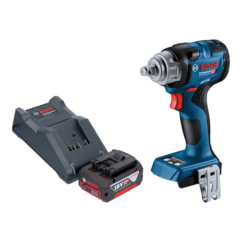 Bosch GDS 18V-330 HC Professional Akku Schlagschrauber 18 V 330 Nm 1/2" Brushless + 1x Akku 4,0 Ah + Ladegerät