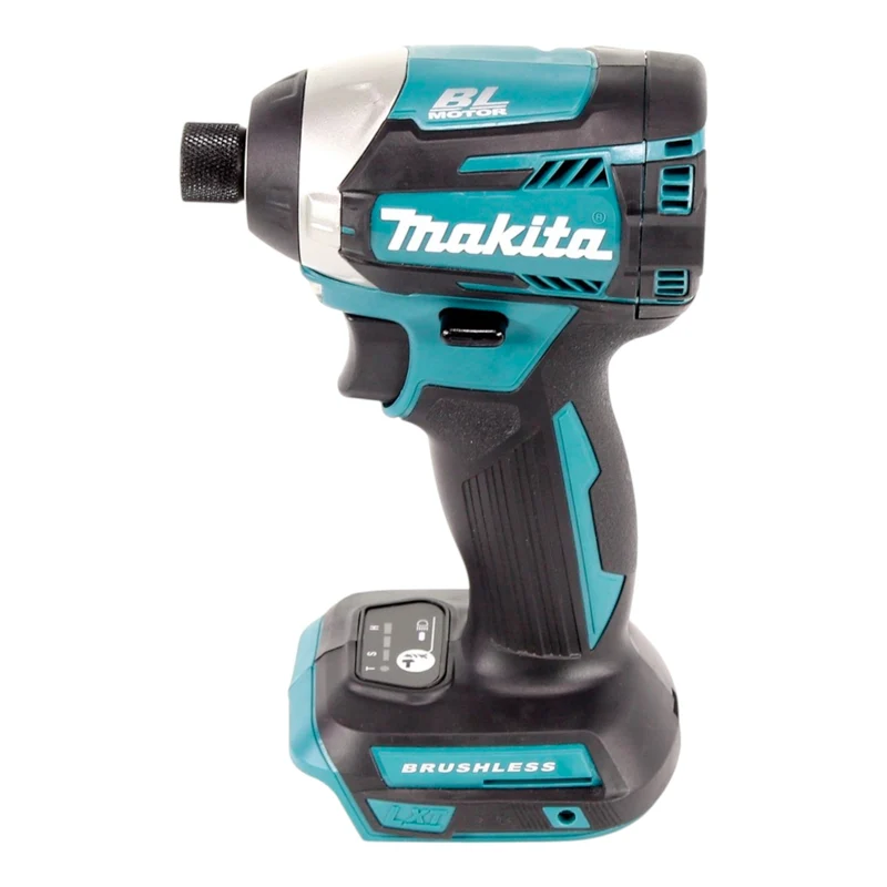 Makita DTD 154 RA Akku Schlagschrauber 18 V 175 Nm 1/4" Brushless + 2x Akku 2,0 Ah + Ladegerät
