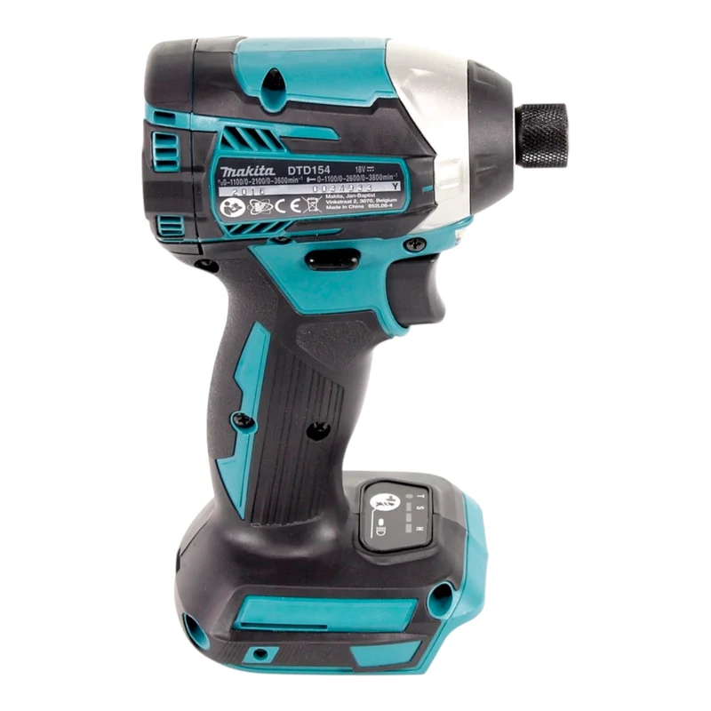 Makita DTD 154 RM1 Akku Schlagschrauber 18 V 175 Nm 1/4" Brushless + 1x Akku 4,0 Ah + Ladegerät