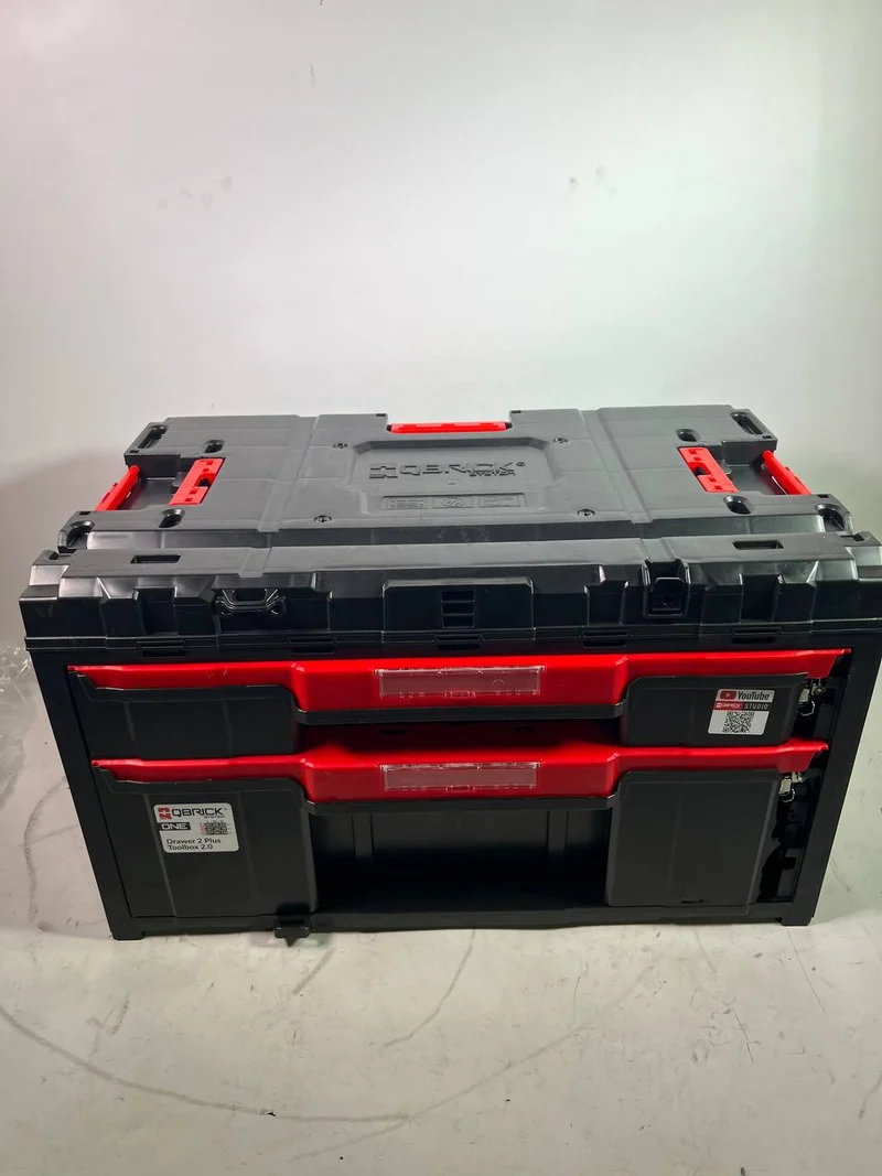 Qbrick System ONE Drawer 2 Plus Toolbox 2.0 modularer Werkzeugkasten - Beschädigt