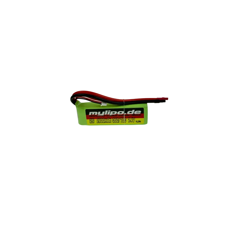 Mylipo Lipo Akku 2600mAh 7,4V 2S 35C/70C kompakt