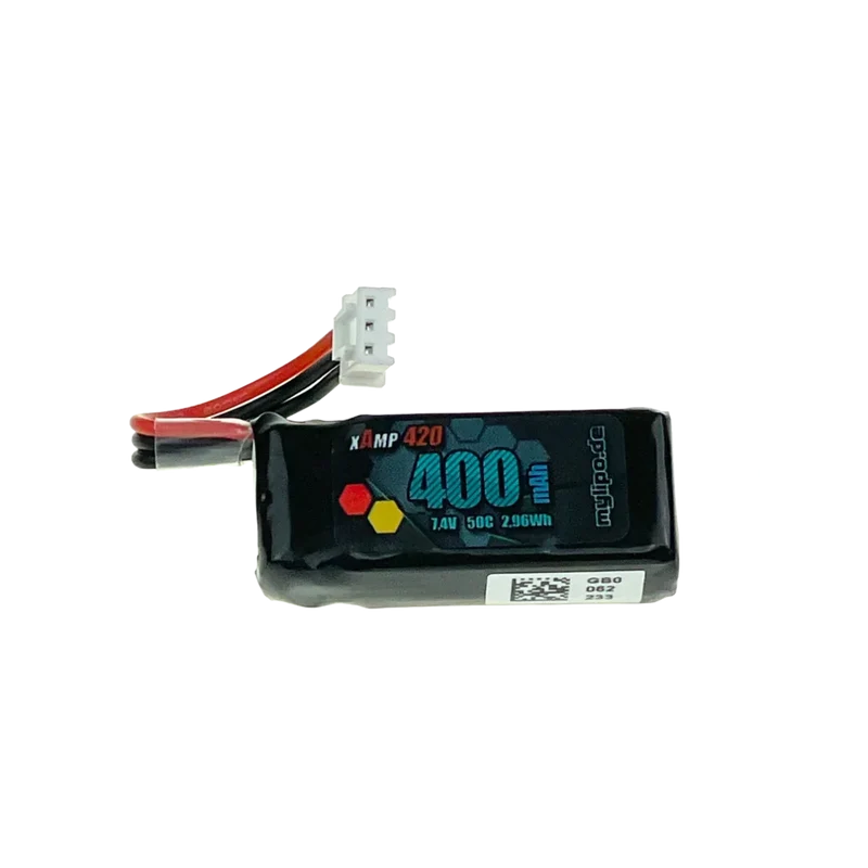 Mylipo Lipo Akku 400mAh 7,4V 2S 50C für OMP Hobby M1