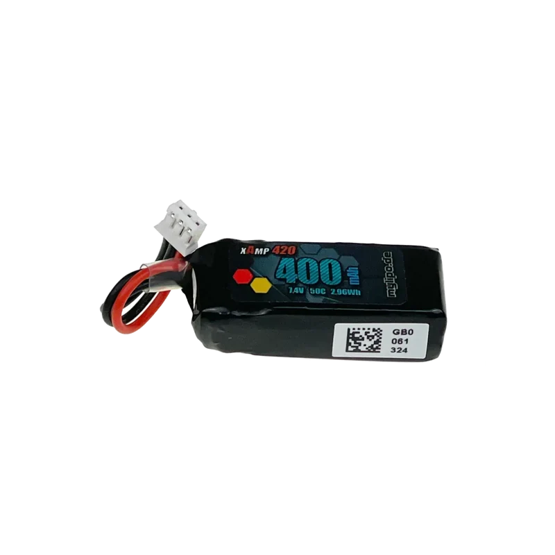 Mylipo Lipo Akku 400mAh 7,4V 2S 50C für Blade MCPX BL2