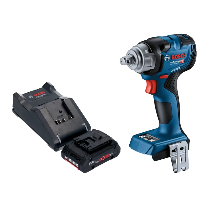 Bosch GDS 18V-330 HC Professional Akku Schlagschrauber 18 V 330 Nm 1/2" Brushless + 1x ProCORE Akku 4,0 Ah + Ladegerät