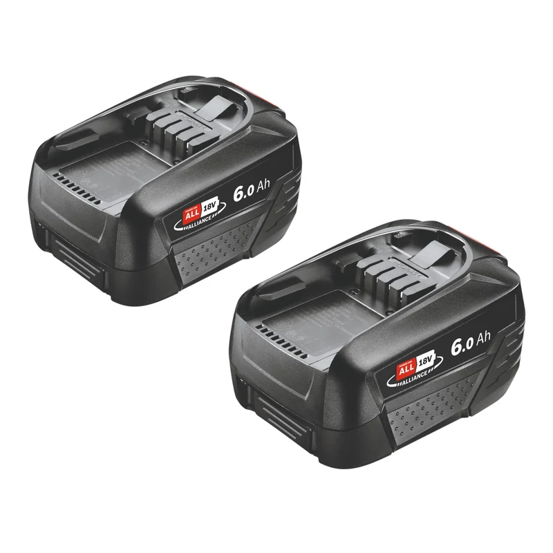 Bosch 2x PBA 18V 6.0Ah W-C Akku 18 V 6,0 Ah POWER FOR ALL ( 2x 1600A00DD7 )
