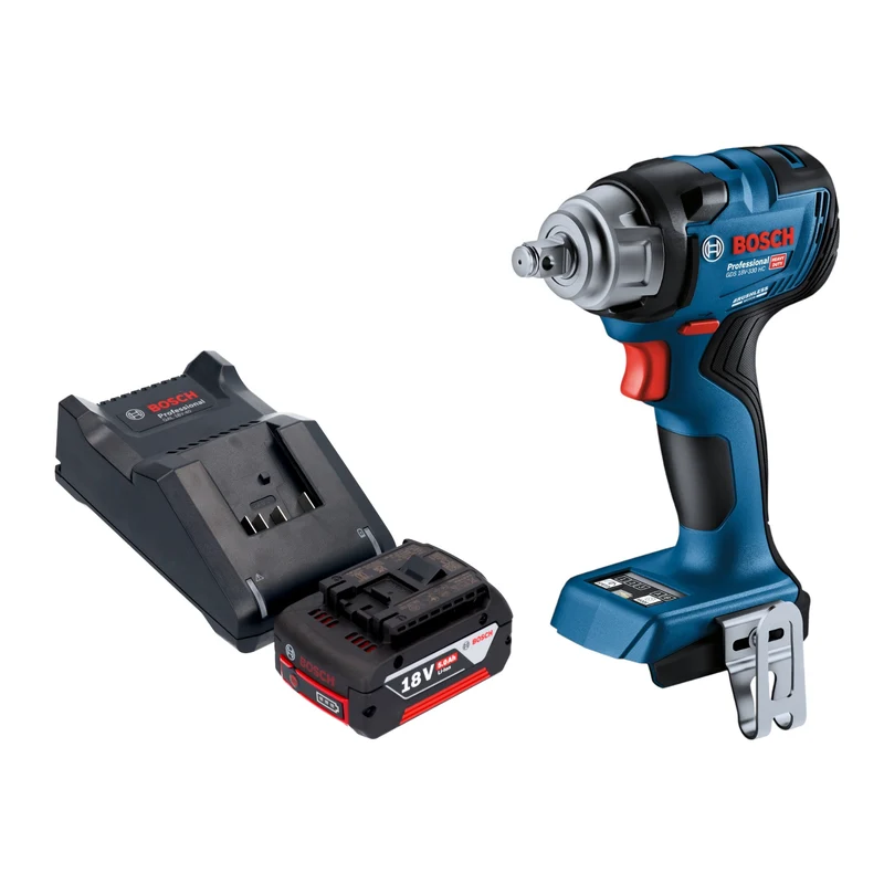 Bosch GDS 18V-330 HC Professional Akku Schlagschrauber 18 V 330 Nm 1/2" Brushless + 1x Akku 5,0 Ah + Ladegerät
