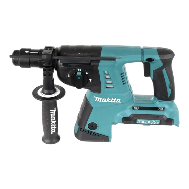 Makita DHR 264 ZJ Akku Bohrhammer 36 V ( 2x 18 V ) 3,0 J SDS-Plus + 4 tlg. Meißel Set + Makpac - ohne Akku, ohne Ladegerät